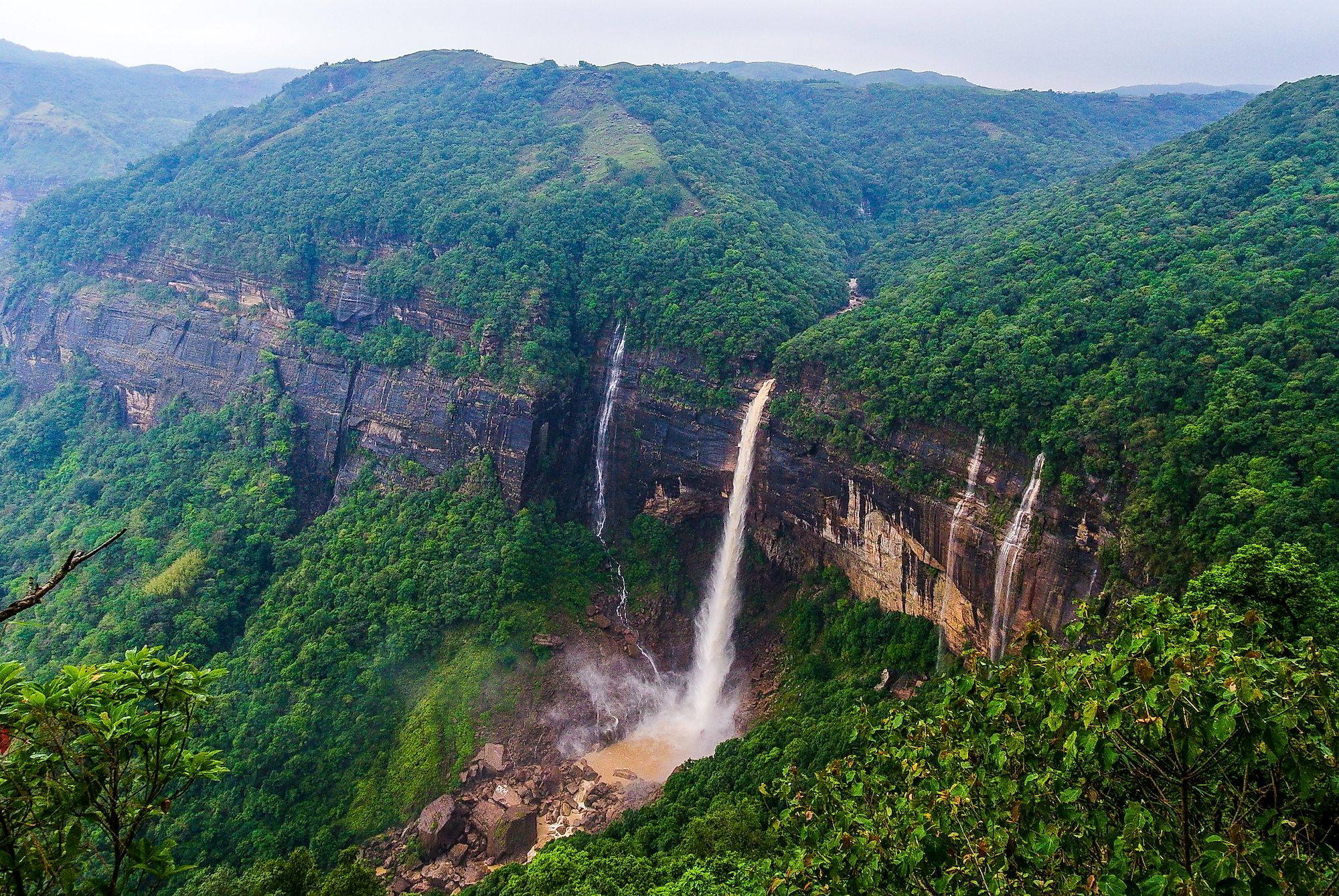 Meghalaya Waterfalls & Caves Image